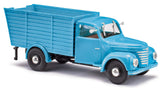 Busch 52098, Framo V901/2 Tiertransporter, blau, 1954 / H0